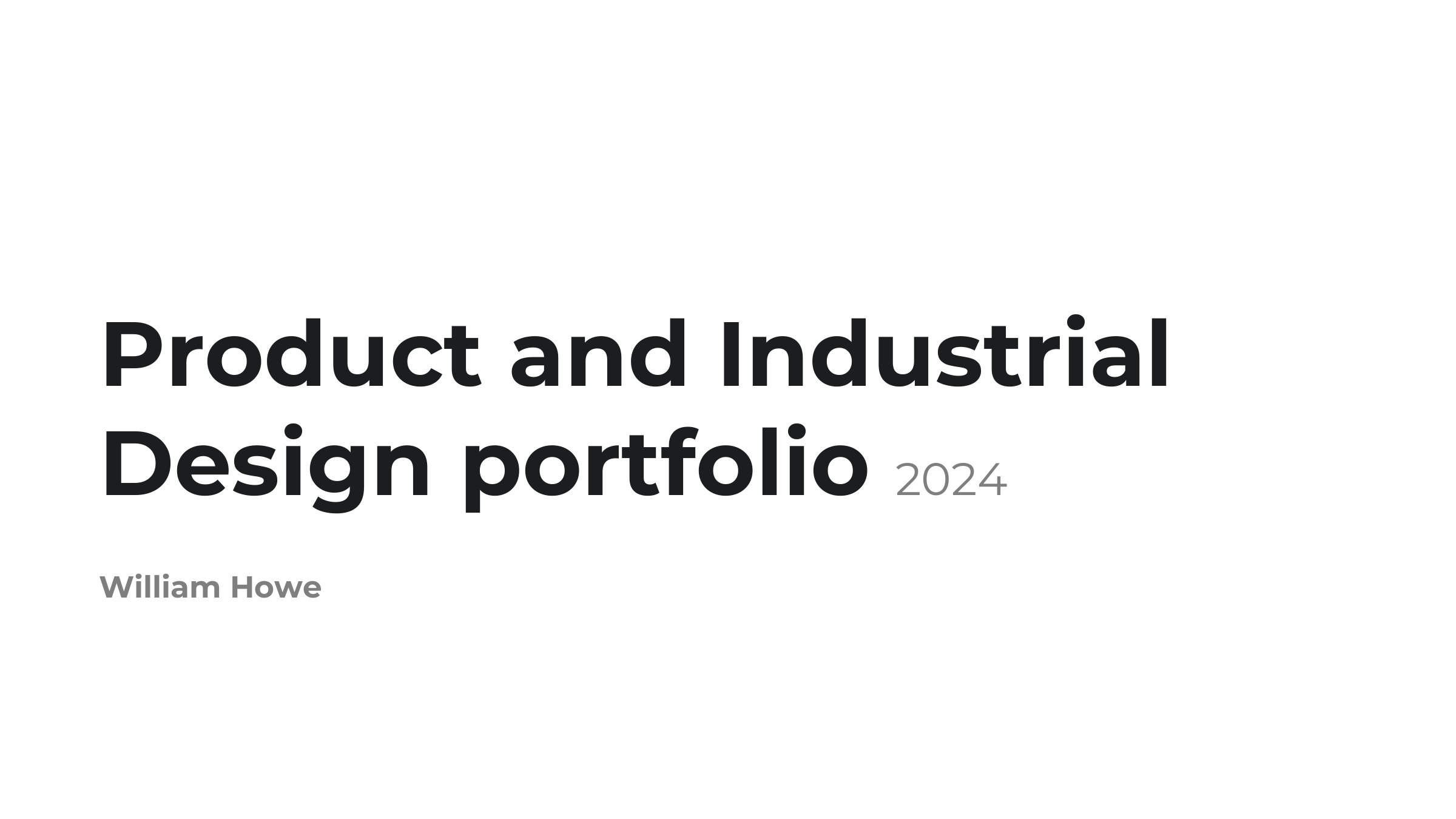 Portfolio 2024, page 1 of 25