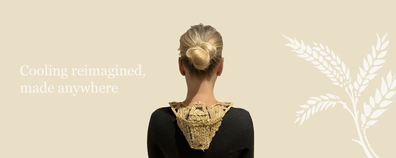 Cooling reimagined, made anywhere &mdash; Ventra worn on the back